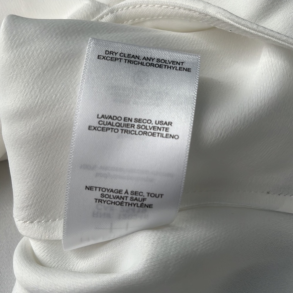 Habitual brand - white faux wrap blouse - Picture 7 of 7